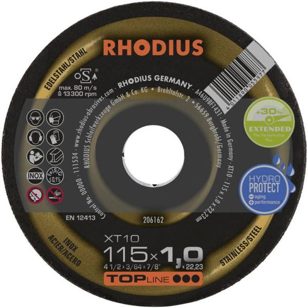 Rhodius TOPline XT 10 115mm x 1,0mm (206162)