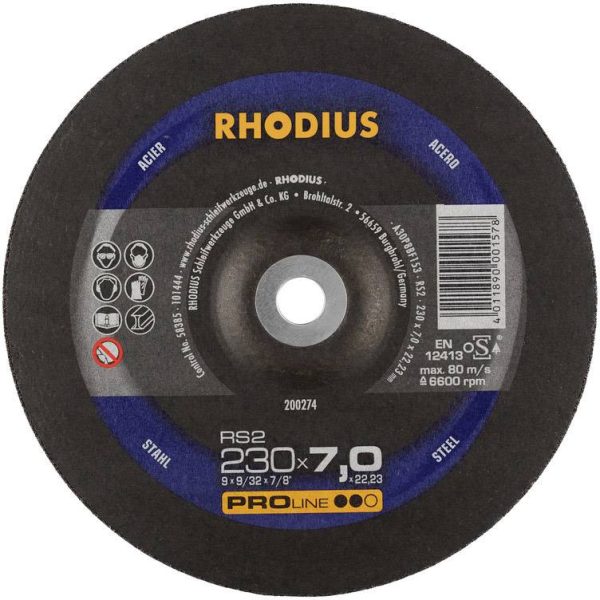 Rhodius RS2 Proline skrubskive 230 x 7,0 x 22,23 mm(200274)