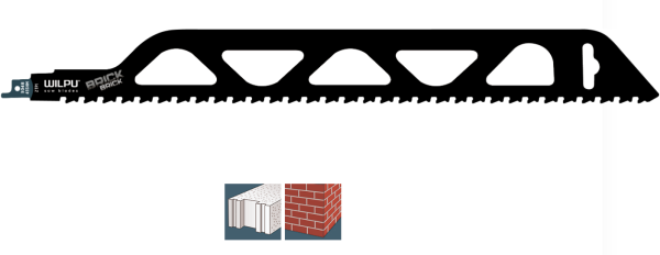 Wilpu bajonetsavklinge 3048/455 HM BRICK