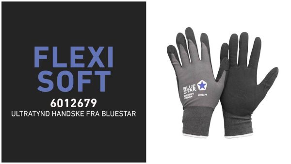 BlueStar Flexisoft Premium montagehandske nitril - Image 2