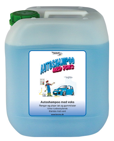 Besma autoshampoo m/voks