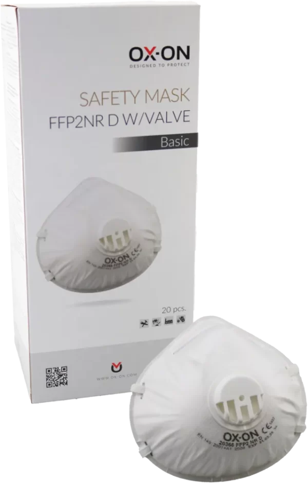 OX-ON Safety Mask FFP2NR D w/Valve Basic