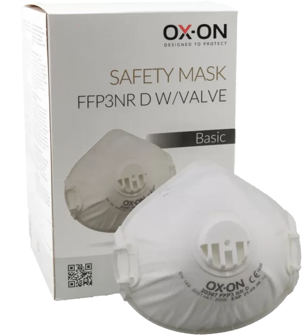 OX-ON Safety Mask FFP3NR D w/Valve Basic