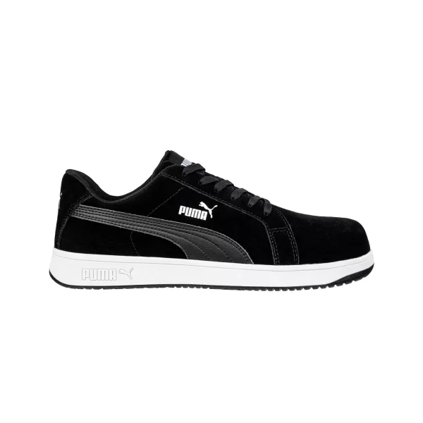 Puma Iconic Suede Black Low Varmebestandig TAGDÆKKERSKO