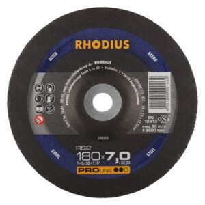 Rhodius Skrubskive RS 2 10 stk. Ø180 mm 7,0 x 22,23 mm (200253)