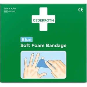 Soft Foam "plaster" Bandage Blue, 1 stk