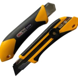 BATO Kniv bræk-af 25 mm B-CXH m/skruelås Soft Grip.(6174)