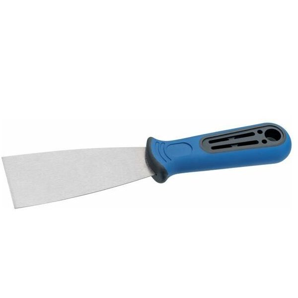 Spartel 75 mm halvflexibel med soft grip
