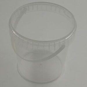 Unipak Plast bøtte 1180 ml klar Ø 133 x 130