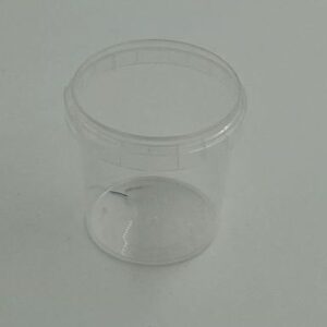 Unipak Plast bøtte 155 ml klar Ø 69 mm