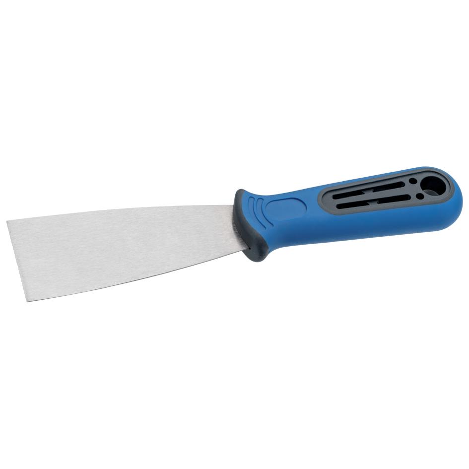 Spartel 100 mm halvflexibel med soft grip