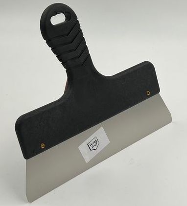 Sandspartel rustfri 15-55 cm sort comfort plasthåndtag - Billede 7