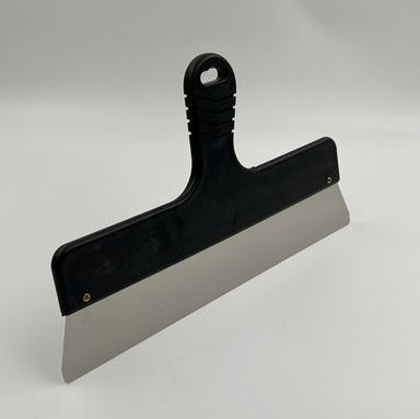 Sandspartel rustfri 15-55 cm sort comfort plasthåndtag - Billede 6