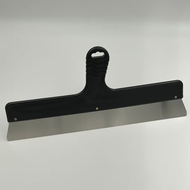 Sandspartel rustfri 15-55 cm sort comfort plasthåndtag - Billede 2