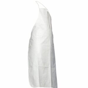 Tyvek forklæde hvid 70 x 108 cm hvid