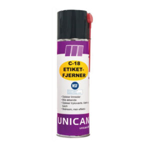 C-18 Etiketfjerner, 500 ml.