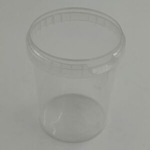 Unipak Plast bøtte 520 ml klar Ø 95 x 114